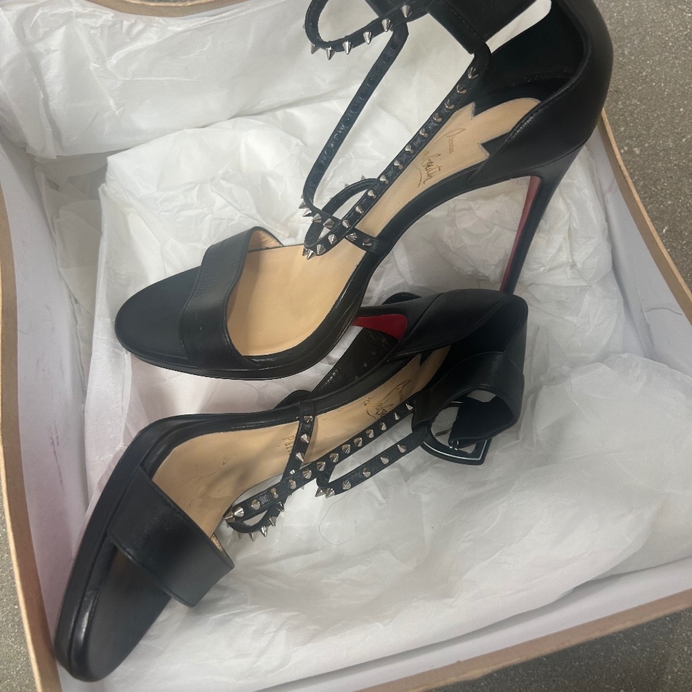 Choca Lux 120MM Leather Sandal